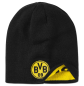 Preview: Borussia Dortmund - Logo Beanie wendbar Kinder